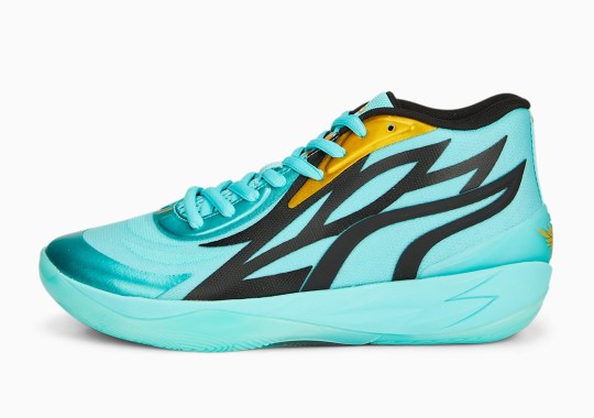 LaMelo Ball’s PUMA MB.02 Takes On A Fresh “Teal” Look