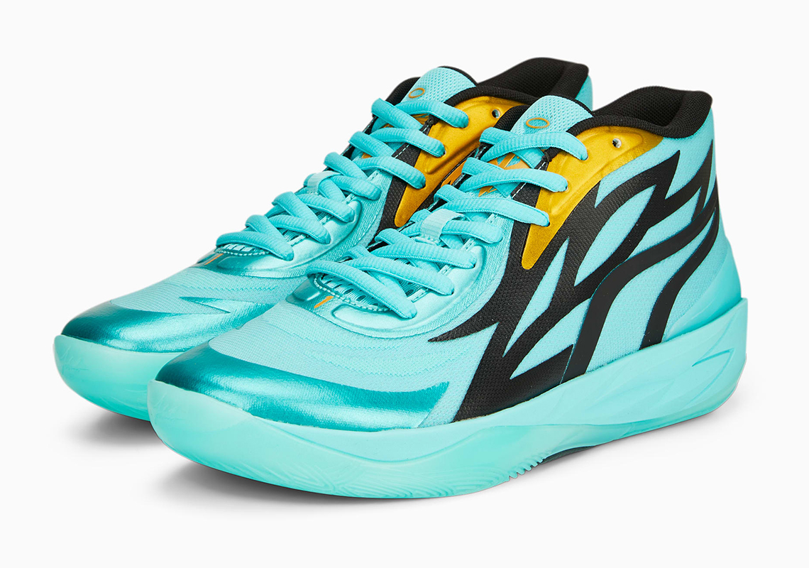 Puma Mb 02 Teal Black Gold 2