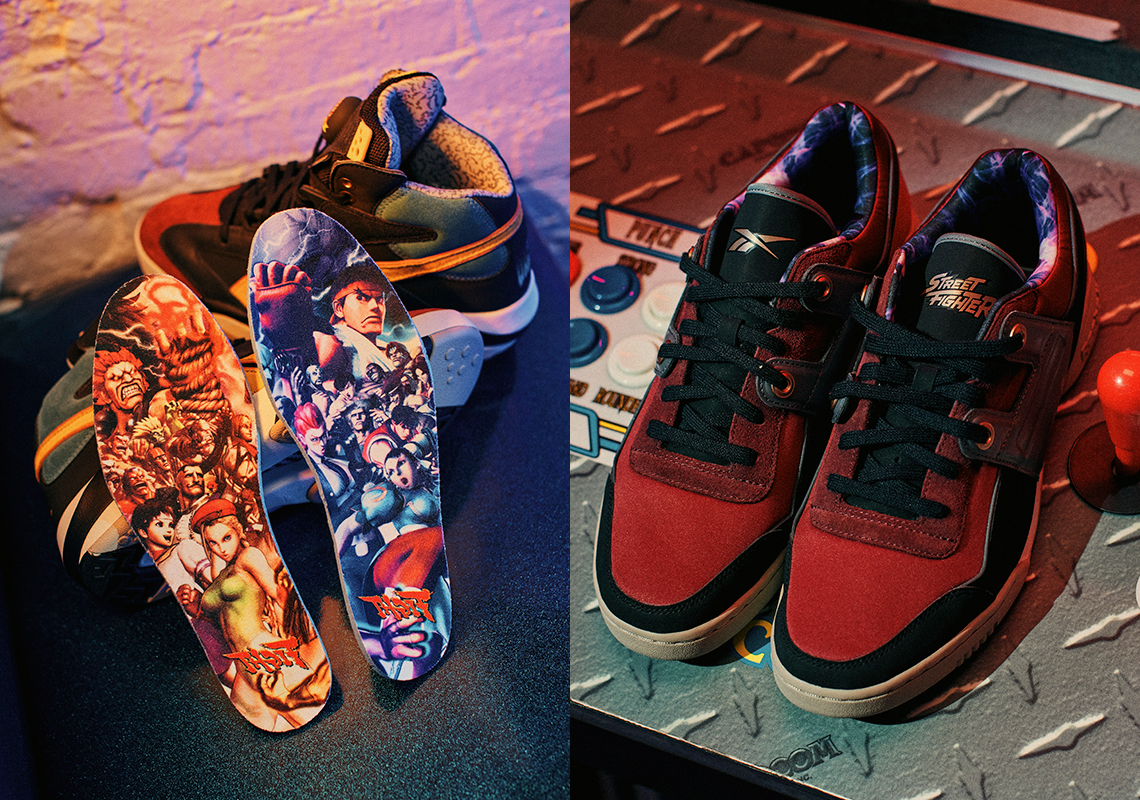 Reebok Officially Unveils Collaborative Street Fighter Collection