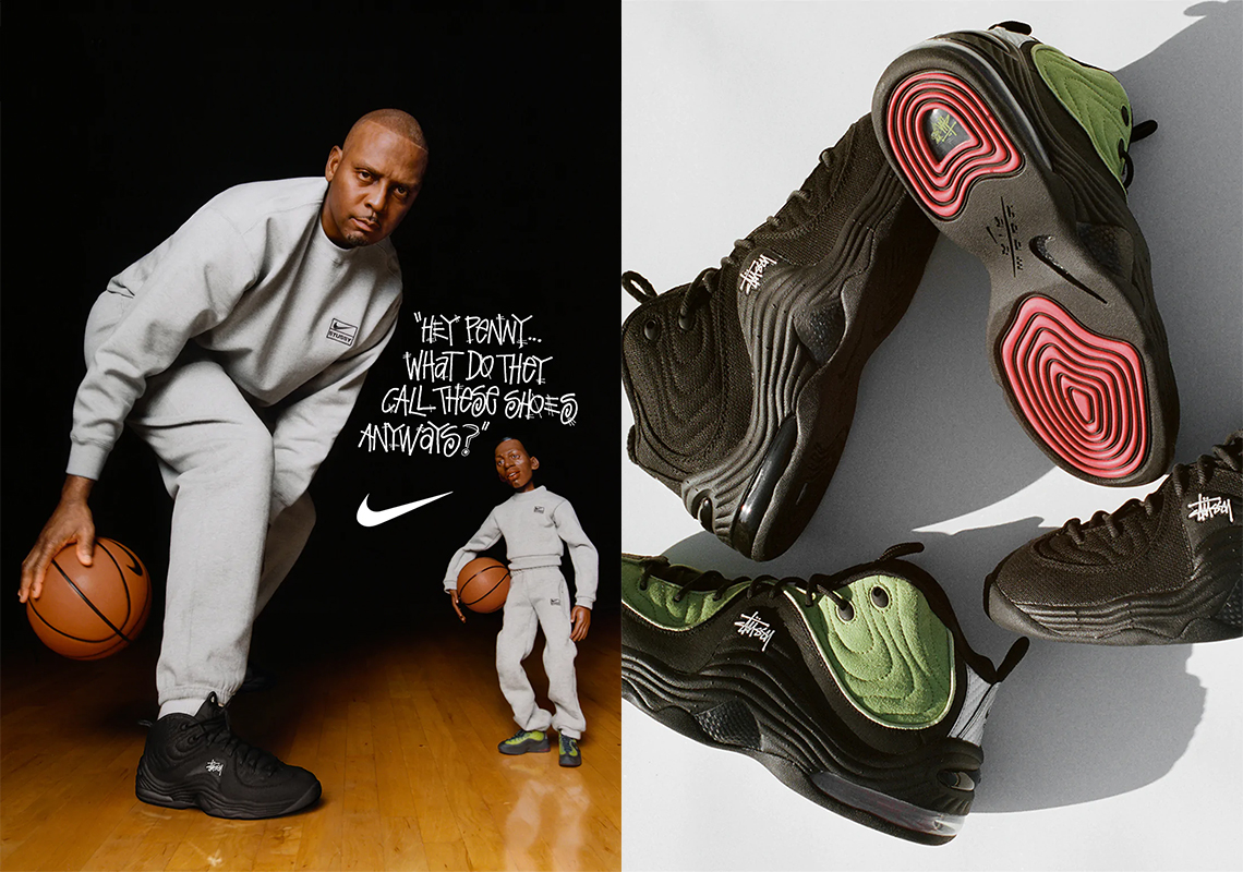 Stüssy x Nike Air Penny 2 Release Date | SneakerNews.com