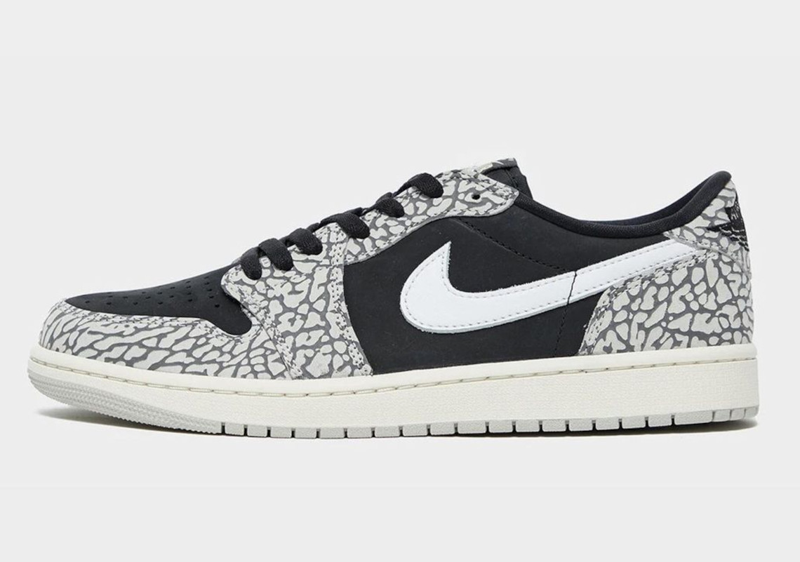 Air Jordan 1 Low OG Black Cement CZ0790-001 | SneakerNews.com