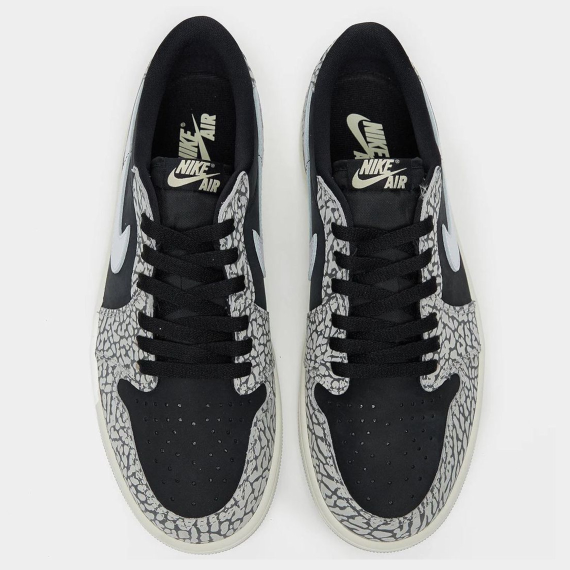 Air Jordan 1 Low OG "Black Cement" CZ0790-001 | SneakerNews.com