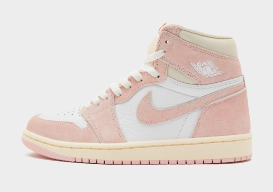 First Look At The Women's Air Jordan 1 Retro High OG "Washed Pink"