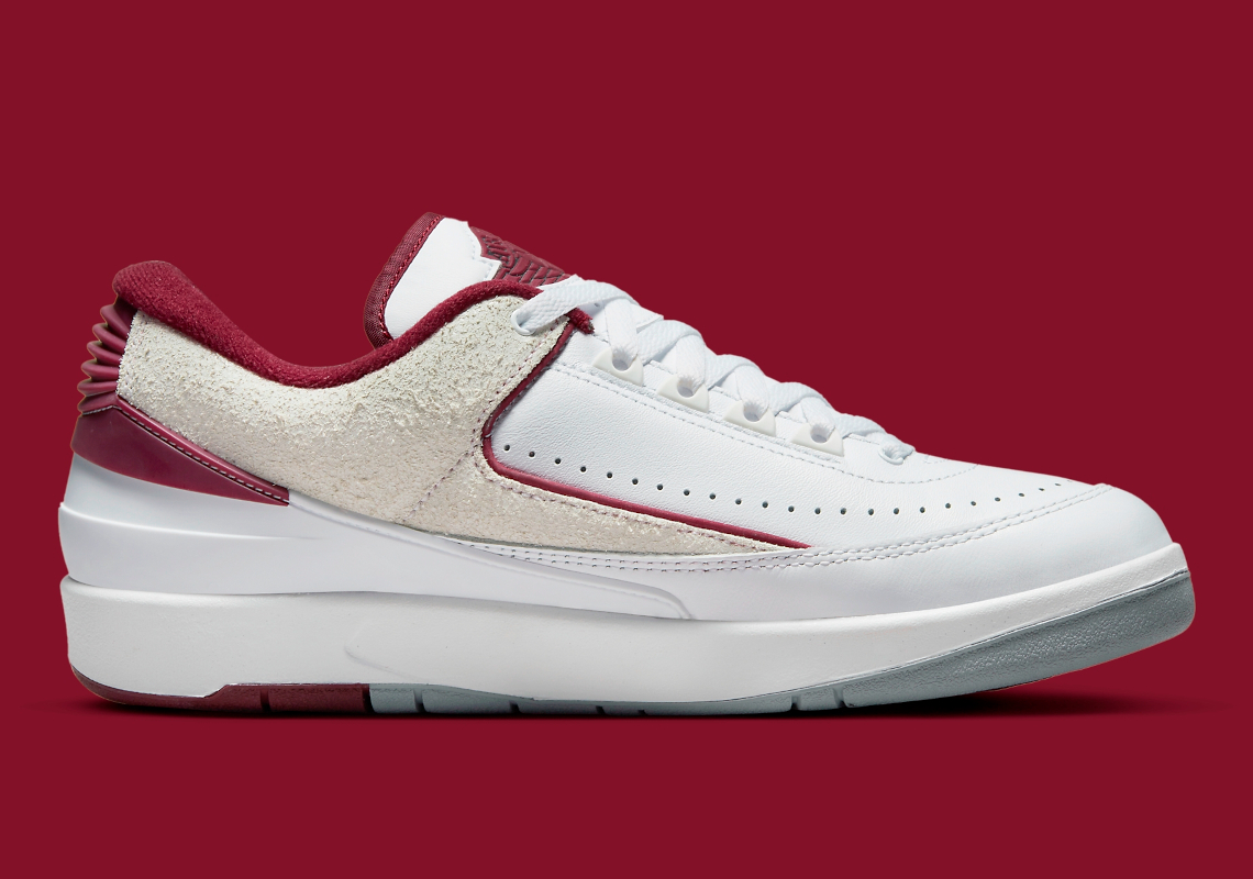 Official Images Of The Air Jordan 2 Low “Cherrywood”