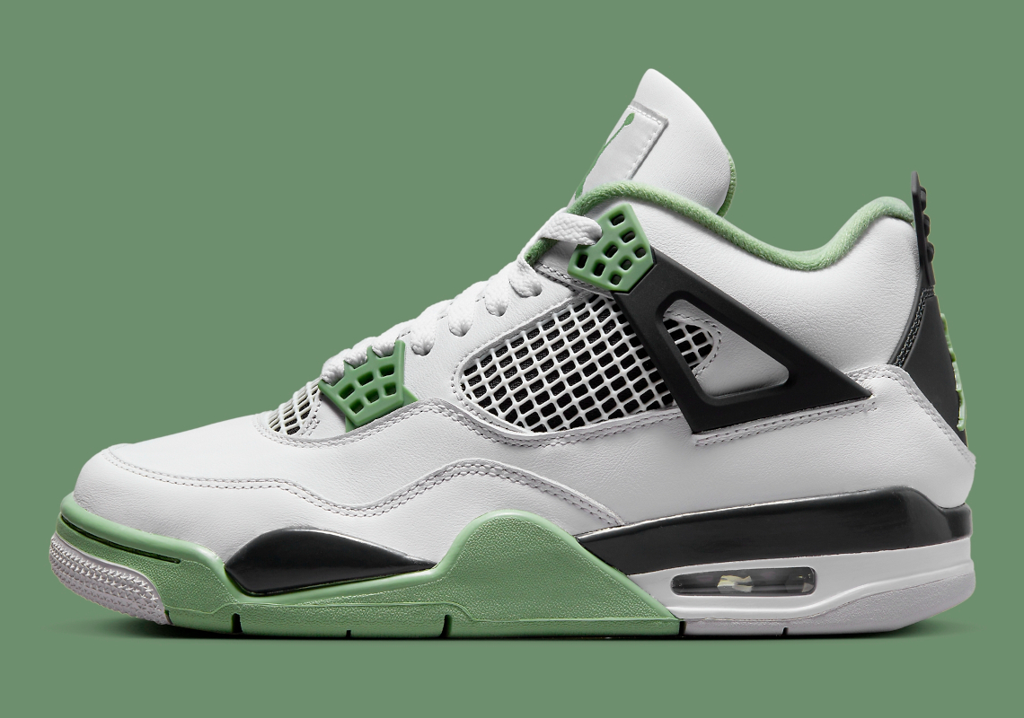 Air Jordan 4 "Oil Green" ("Seafoam") Release Date