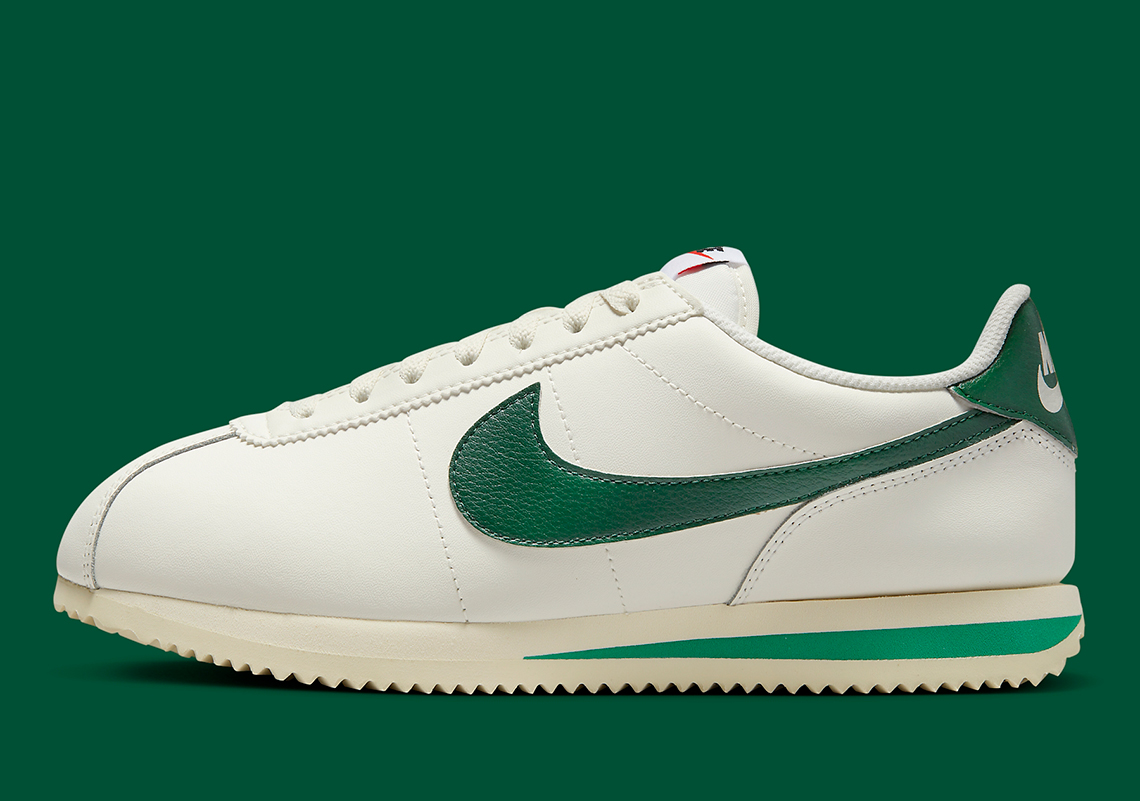 Nike Teases Green, Textured Suede Cortez