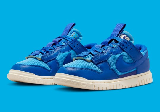 Shades Of Blue Animate The Latest Nike Dunk Low Remastered