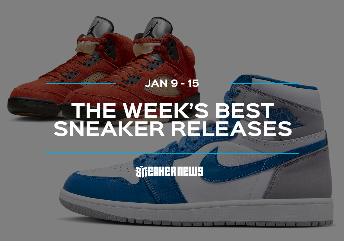 The AJ1 "True Blue" And AJ5 "Mars For Her" Headline This Week's Best Releases