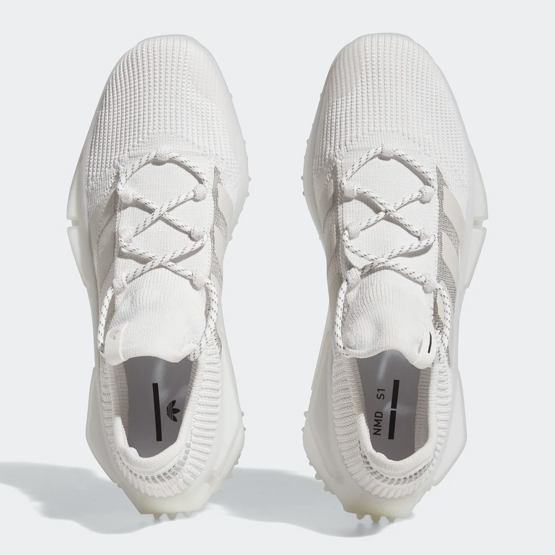 adidas NMD S1 Triple White GW4652 SneakerNews