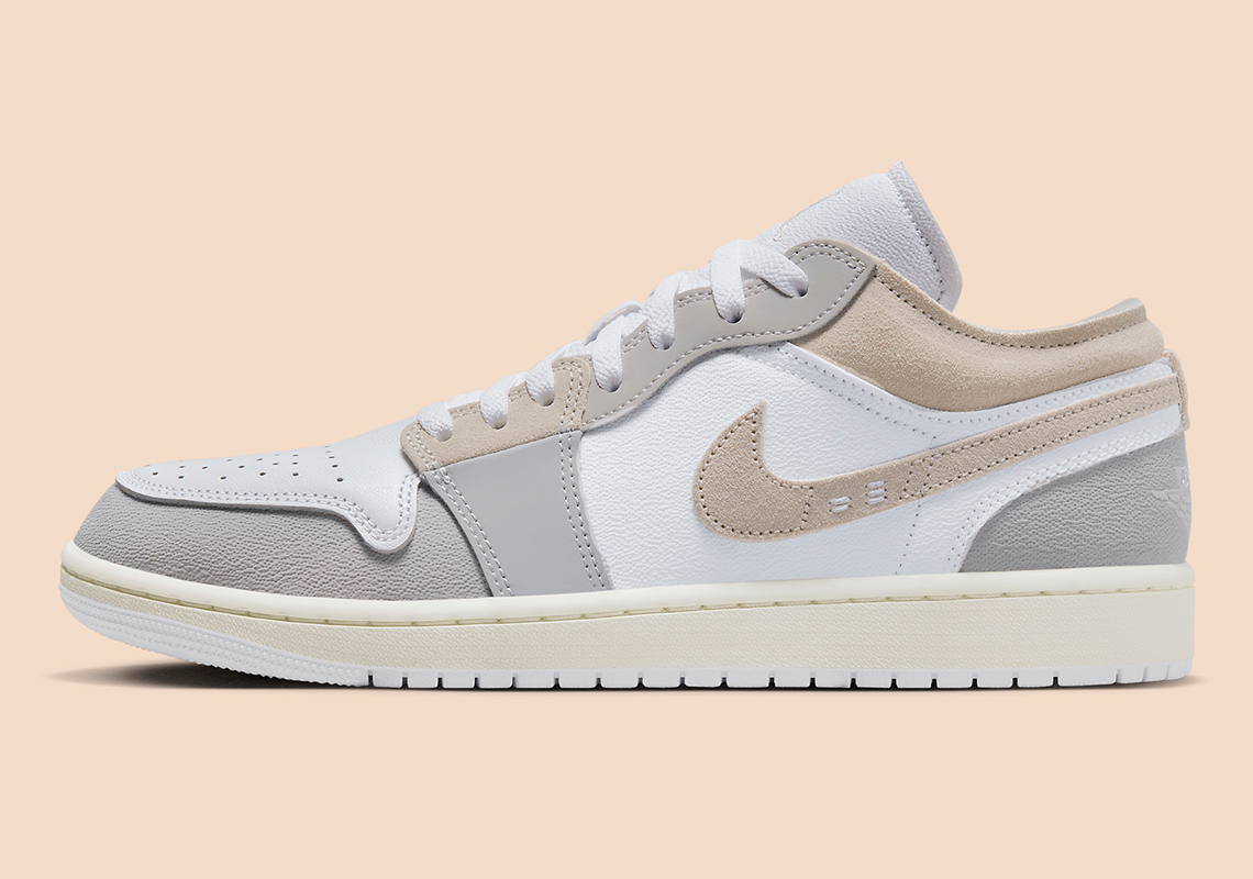 Air Jordan 1 Low Craft Cement Grey DZ4135-002 Release