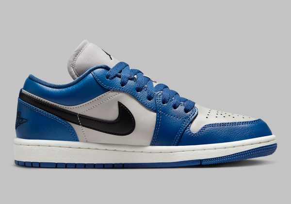 Air Jordan 1 Low WMNS Grey Blue Black DC0774-402 | SneakerNews.com