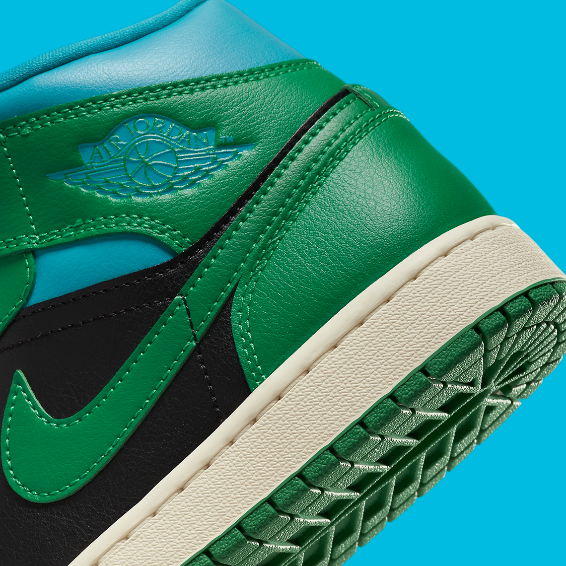 jordan 1 mid low green
