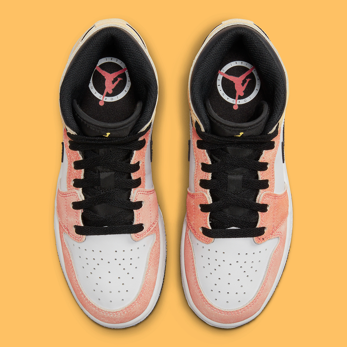 electro orange jordan 1 flight club