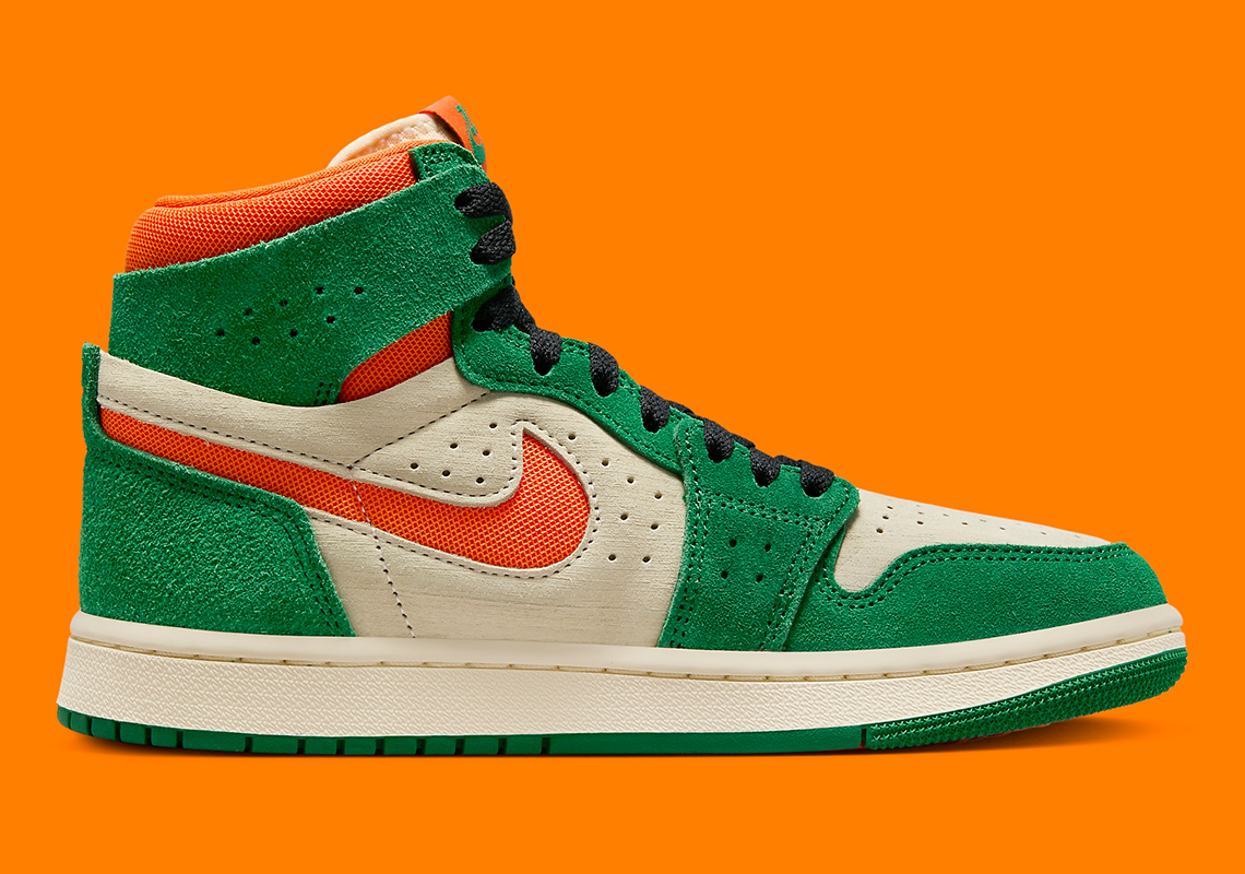 Jordan 1 hotsell green orange