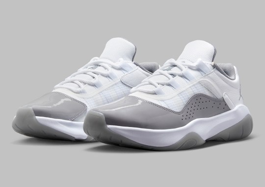 The WMNS Air Jordan 11 Low CMFT Mirrors Its Early “Cement Grey” Efforts