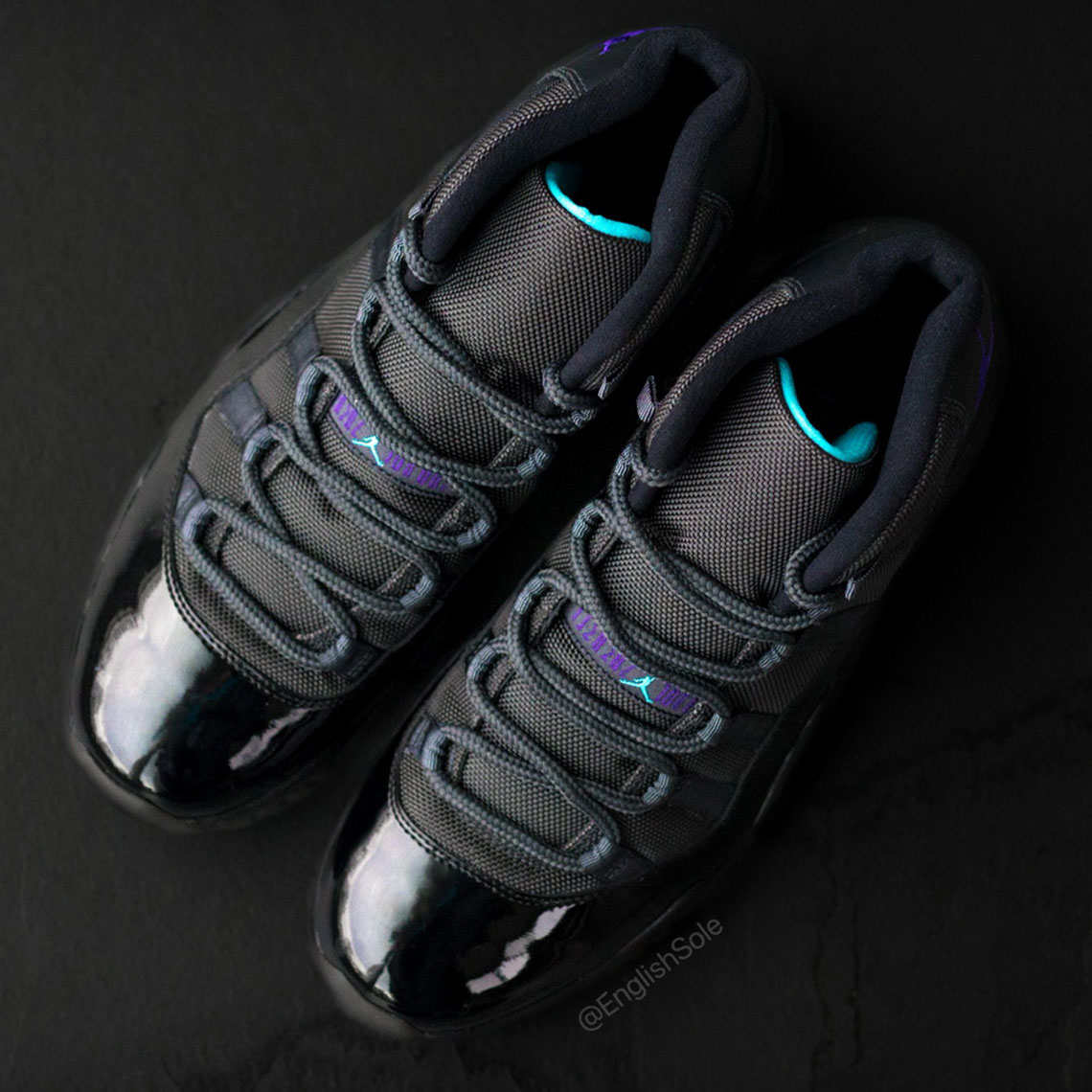 Trophy Room x Jordan collaboration Gamma Blue Unreleased Sample 3