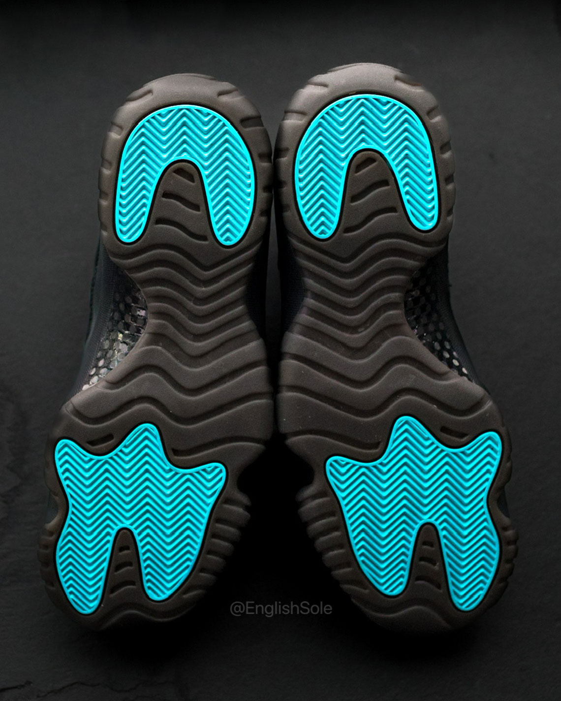 Trophy Room x Jordan collaboration Gamma Blue Unreleased Sample 6