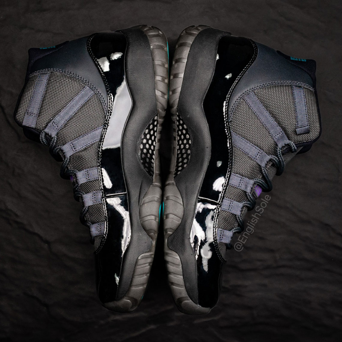 Air Jordan 11 Gamma Blue Unreleased Sample SneakerNews