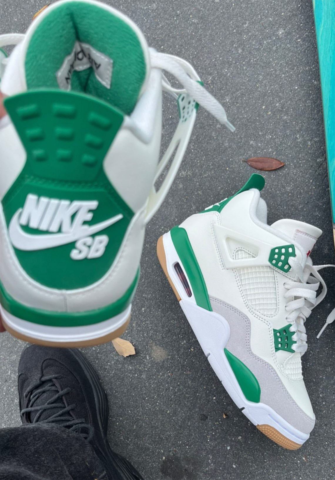 The Nike SB x Air Jordan 4 'Pine Green' is a basketball legend that's made  for skateboarding (and it's dropping early)