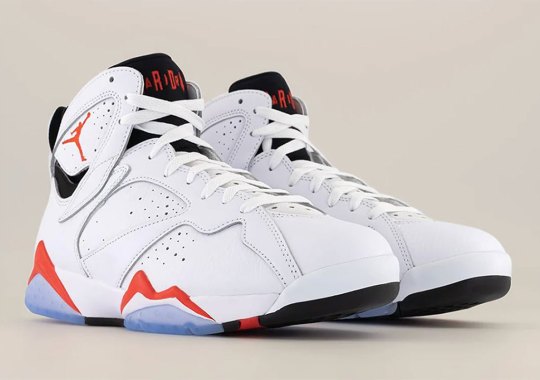 First Look At The Air Jordan 7 "White/Infrared"