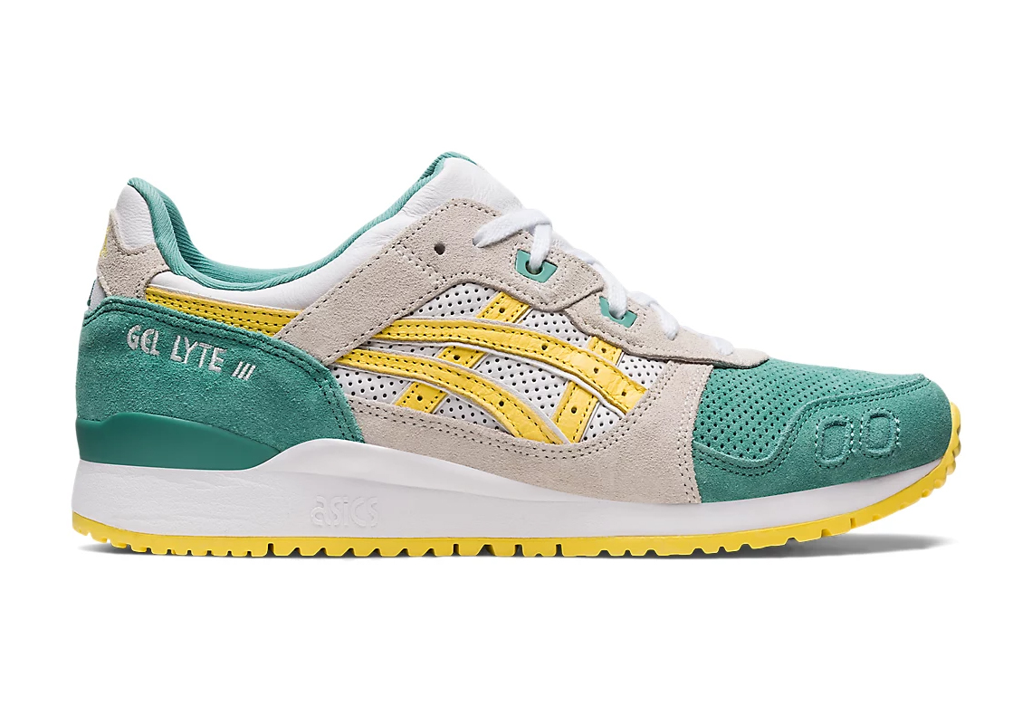 asics gel lyte iii sage banana cream 1201A762 301 1