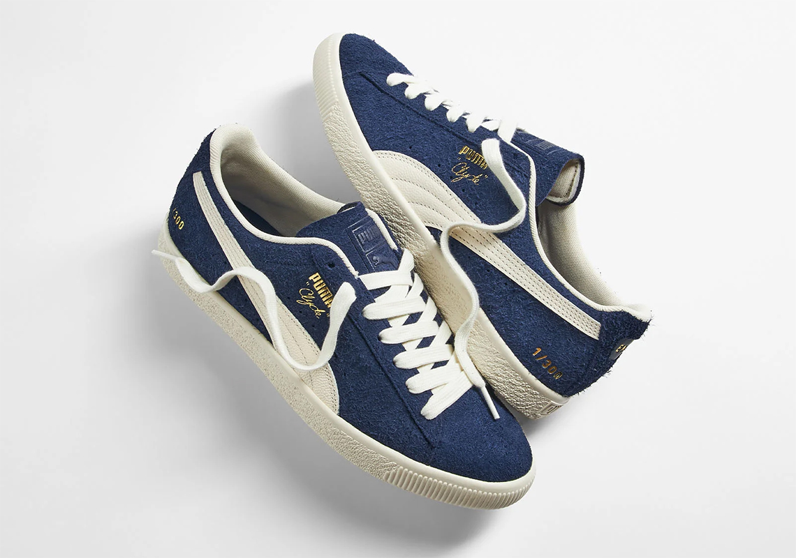 End its Puma Clyde Navy 1