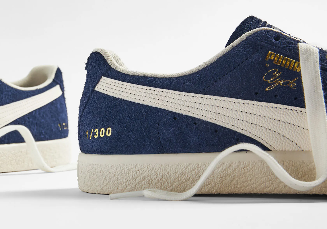 End its Puma Clyde Navy 2