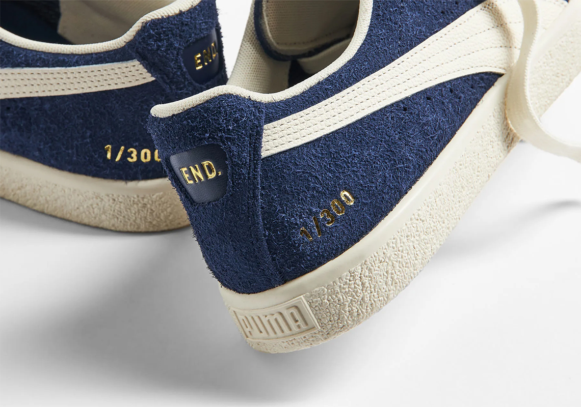 End its Puma Clyde Navy 3