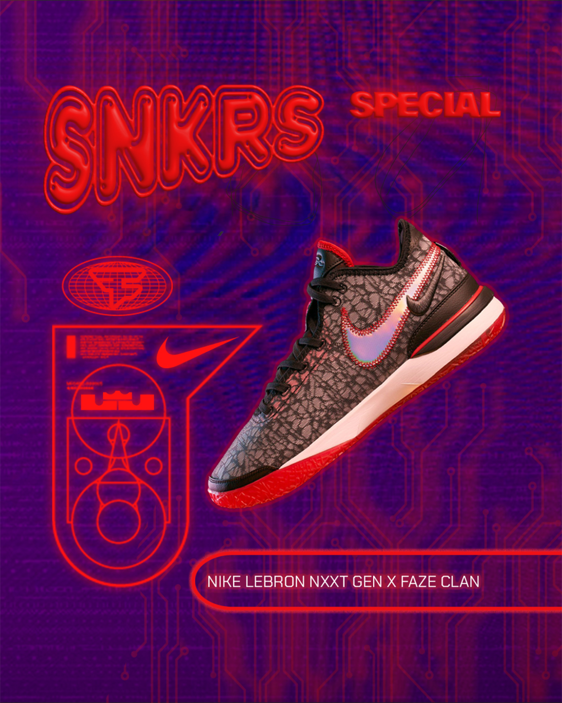 FaZe Clan x Nike LeBron NXXT Gen Release Date