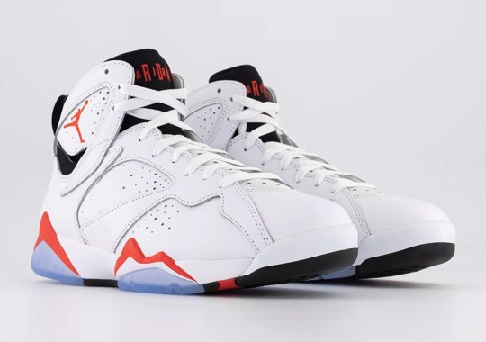First Look At The Air Jordan 7 “White/Infrared”