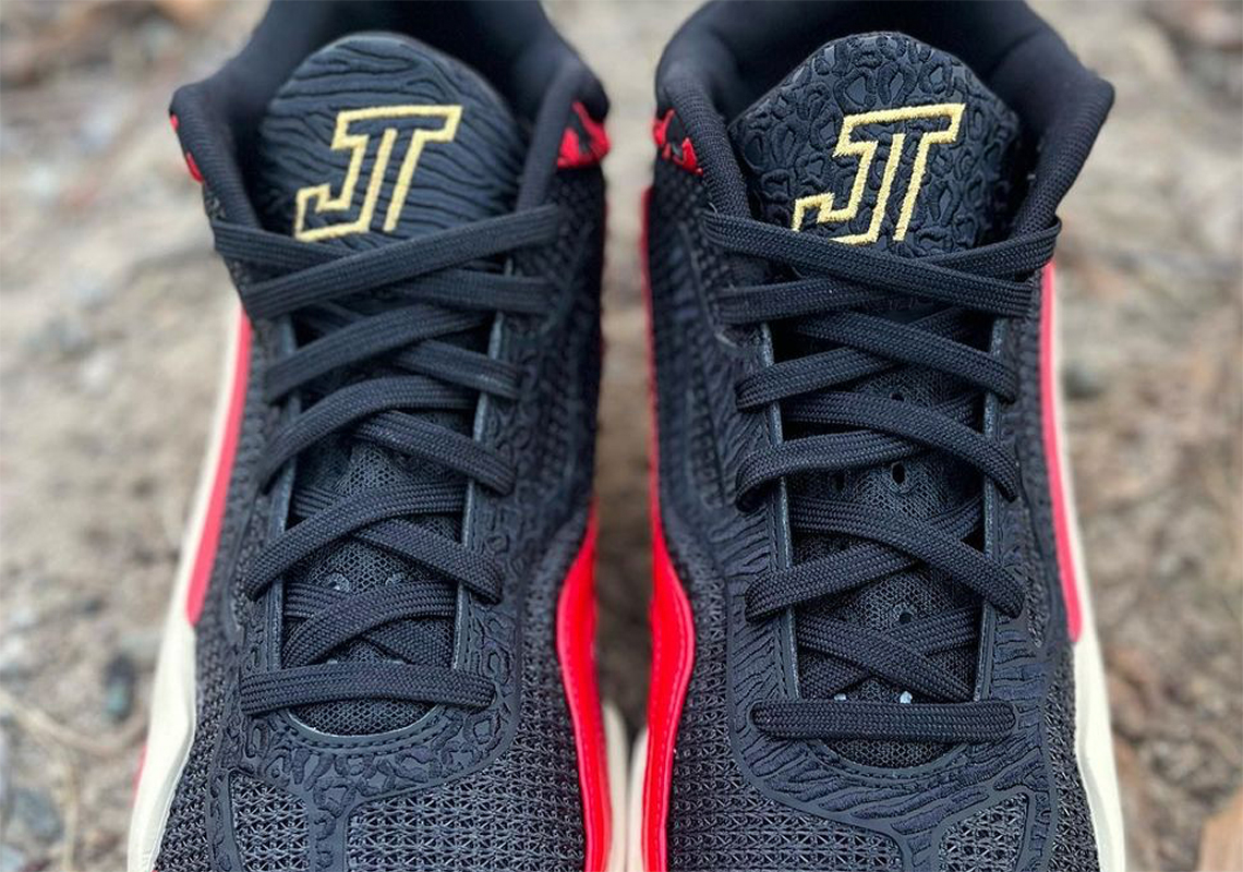 Jordan JT1 Zoo Jayson Tatum Signature Shoes SneakerNews Com   Jordan Jt1 Black Red 2 