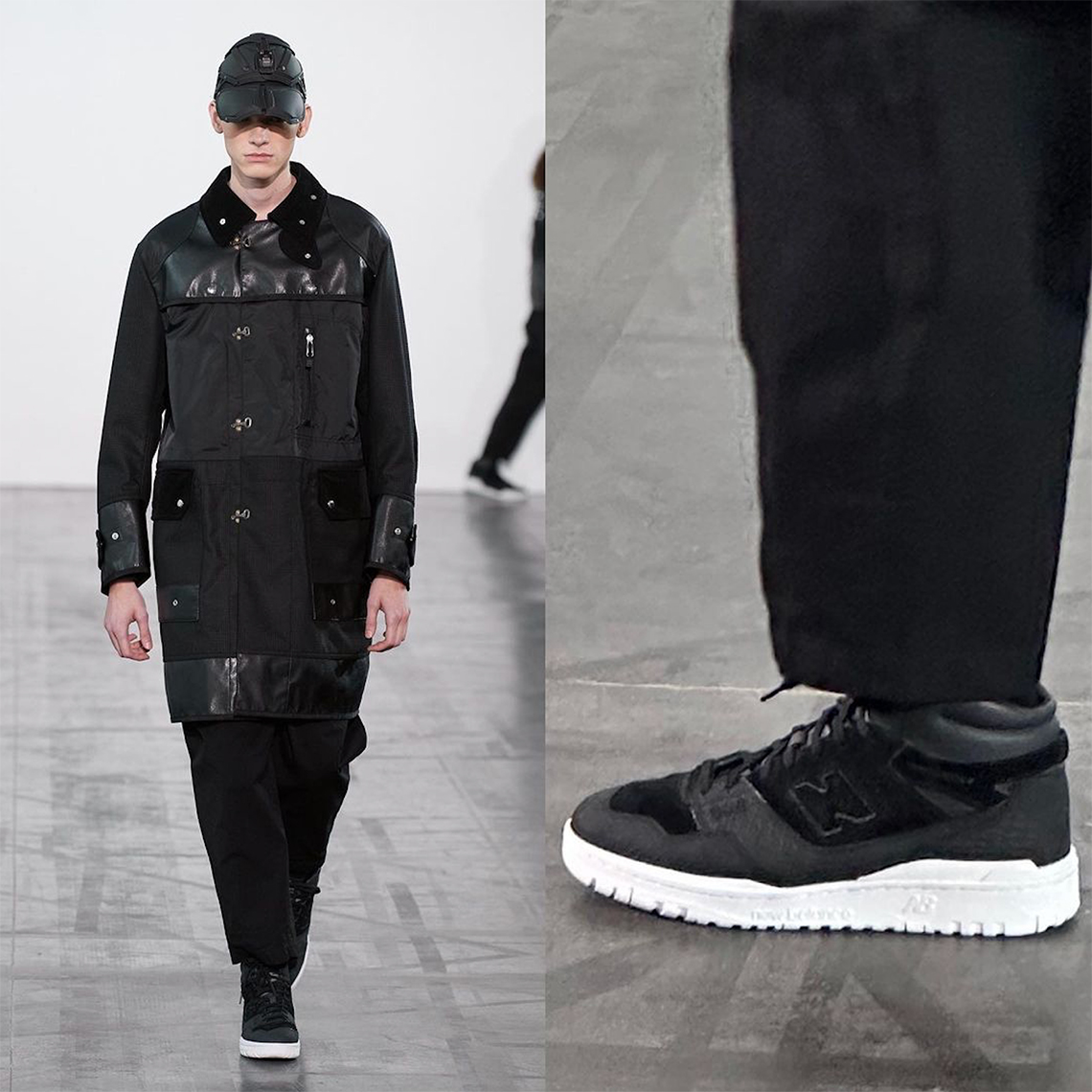 Junya Watanabe New Balance 650 Black Croc 3