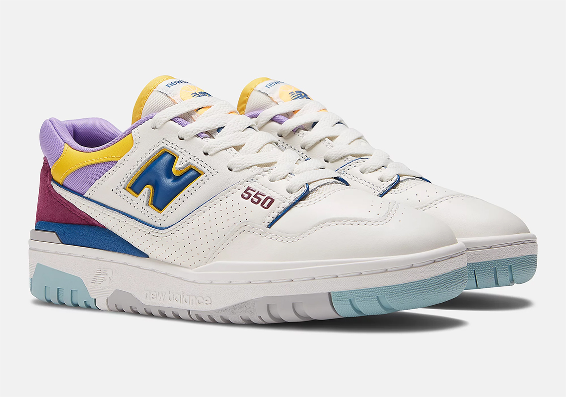 Multi colored cheap new balance shoes