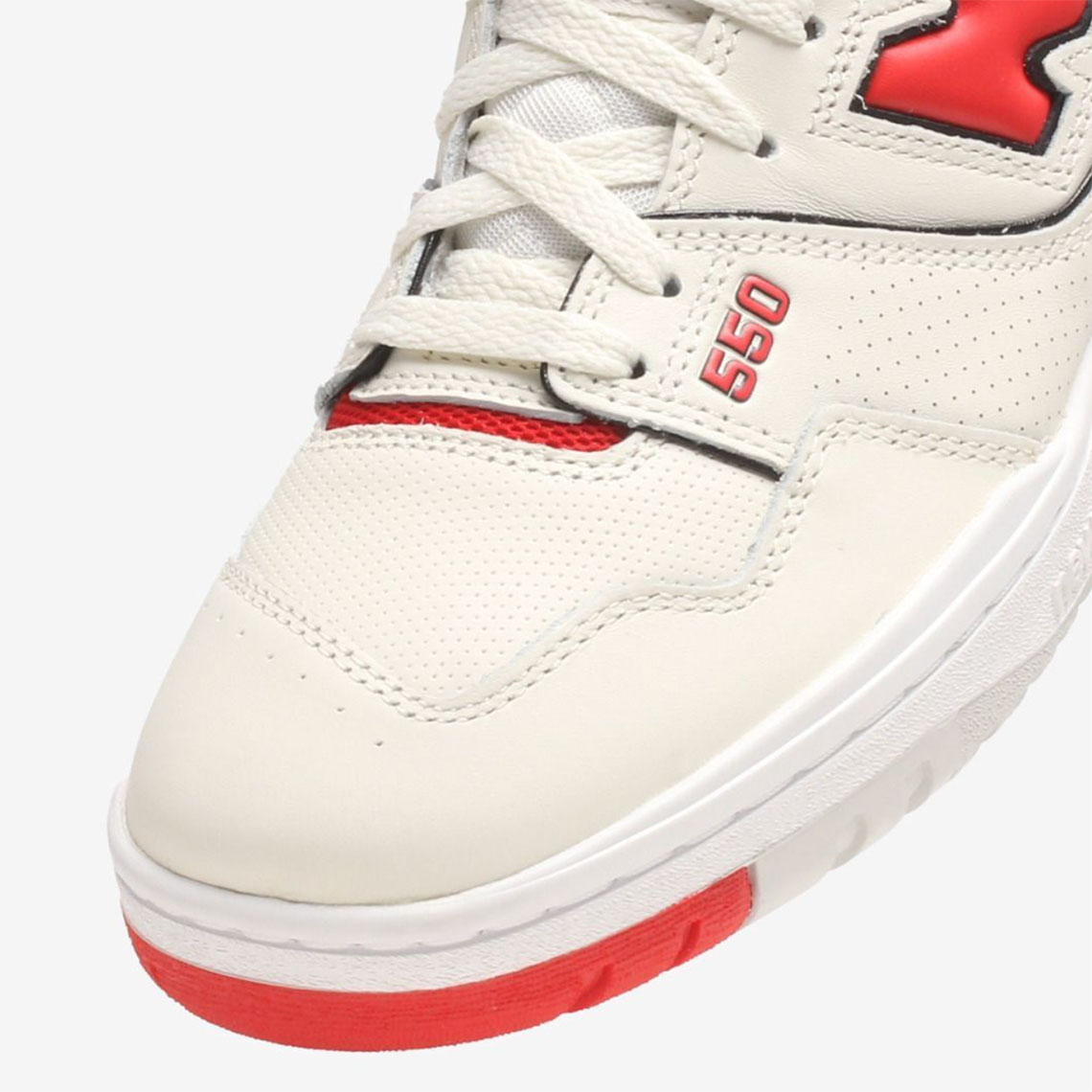 New Balance 550 Off-White Chile Red BB550VTB | SneakerNews.com