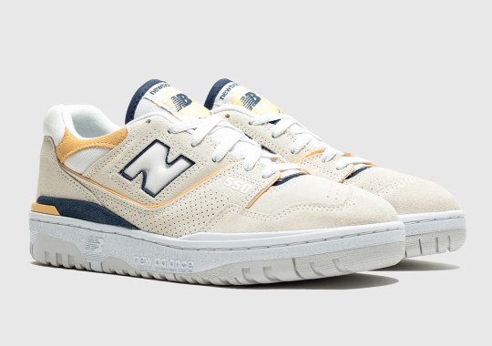 The New Balance 550 Comes Infused With "Raw Sugar" Accents