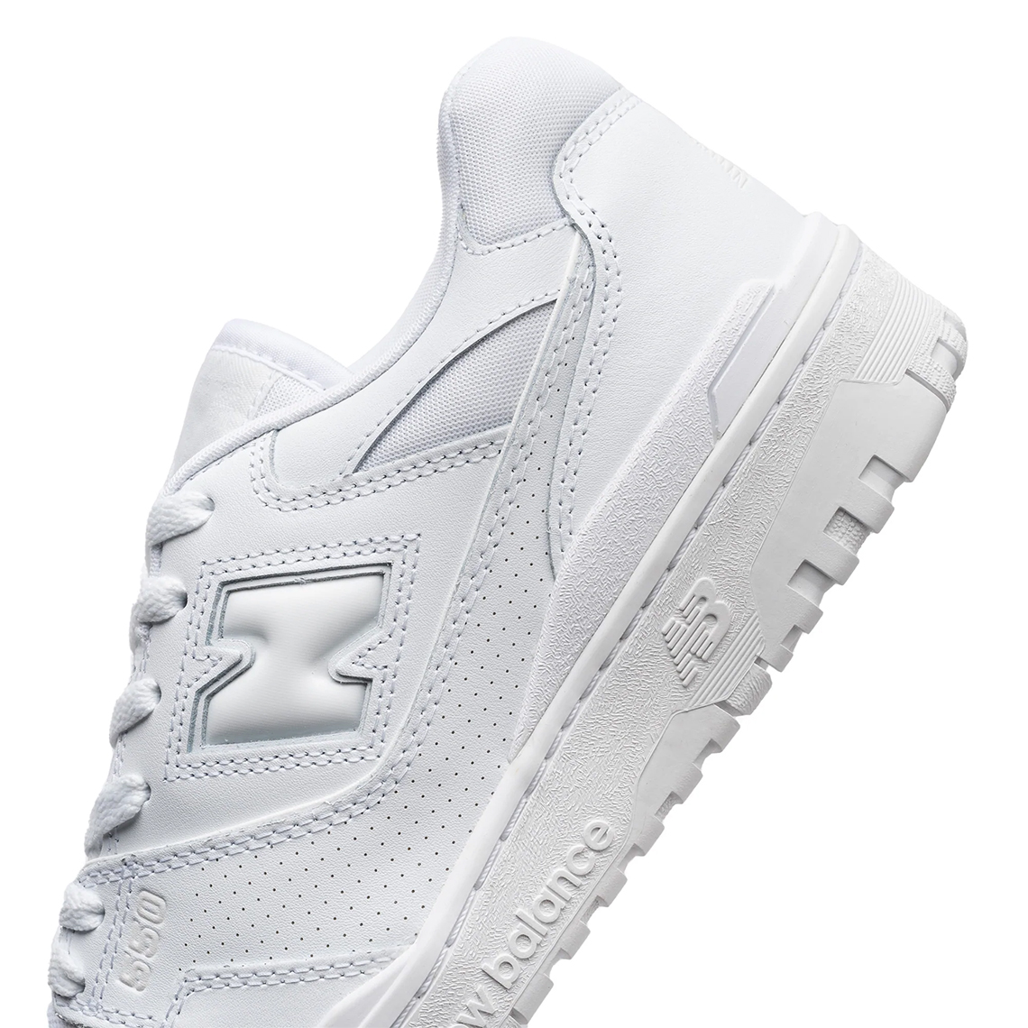 New Balance 550 sneakers in triple white