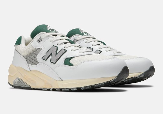 First Look At The New Balance 580 “Green/Cream”