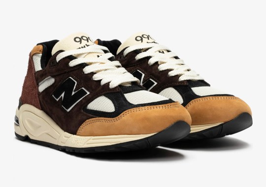 A Multitude Of Brown Shades Cover The New Balance 990v2 Made In USA