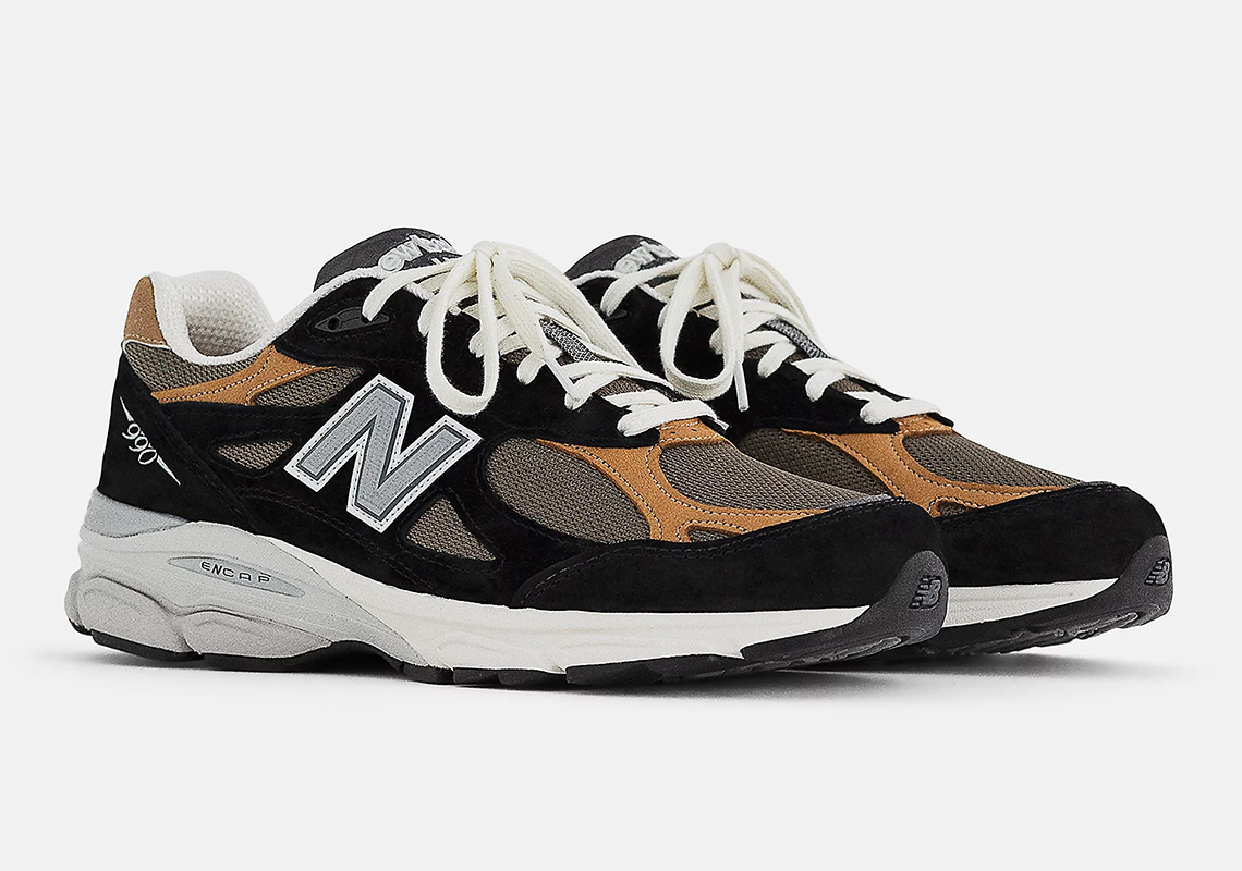 A Black And Tan Outfit Covers This New Balance 1030 Made In USA