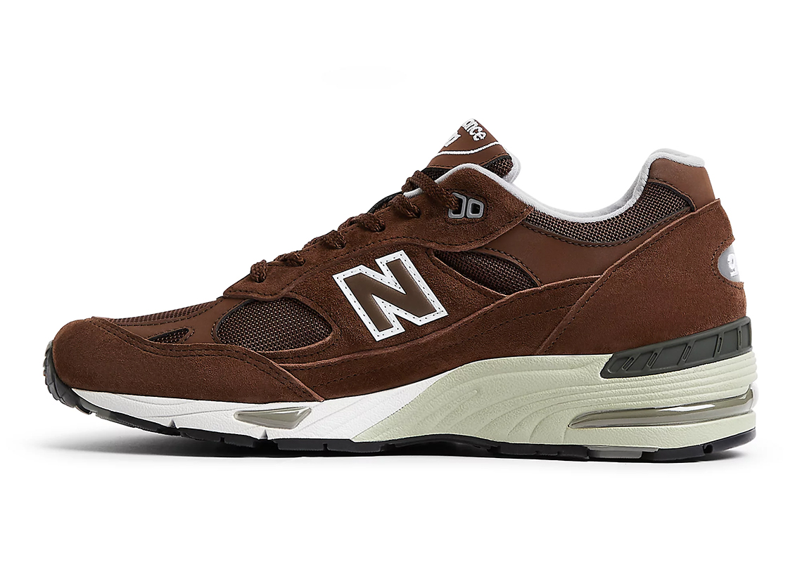 New Balance 991 Made In Uk Brown Suede M991bgw 2