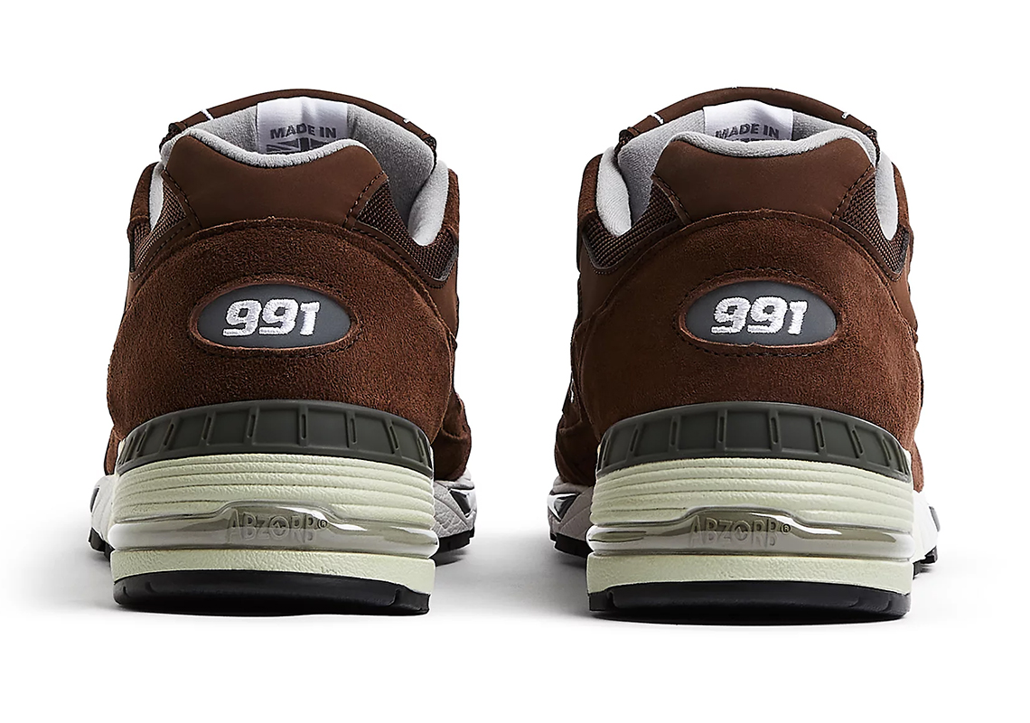New Balance 991 Made In Uk Brown Suede M991bgw 6
