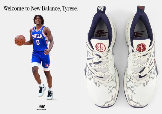 New Balance Announces Tyrese Maxey Signing; New TWO WXY V3 Coming Soon