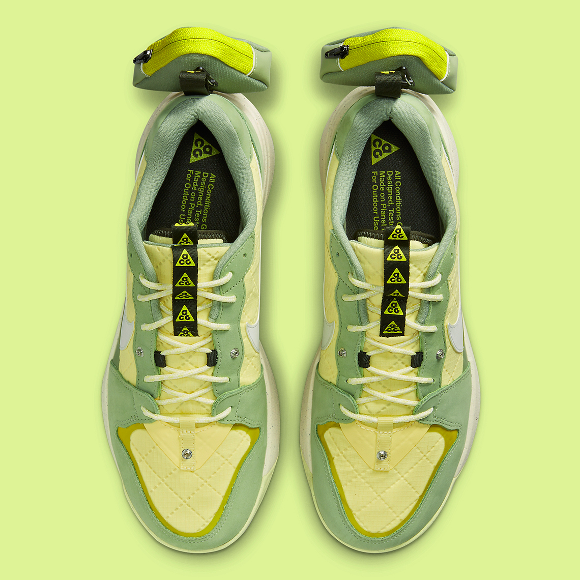 Nike Acg Lowcate Green Stow Pocket 12