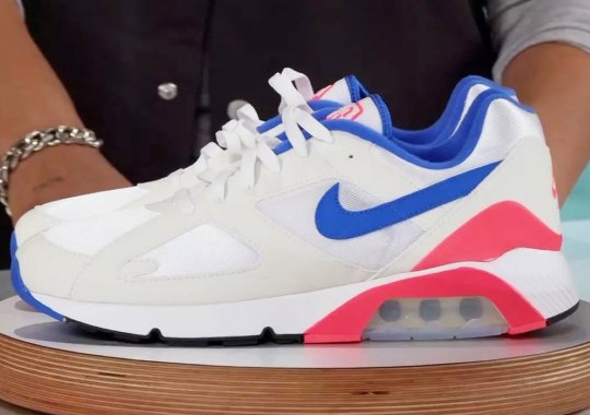 First Look At The nike calypso Air 180 "Ultramarine" With Big Bubbles