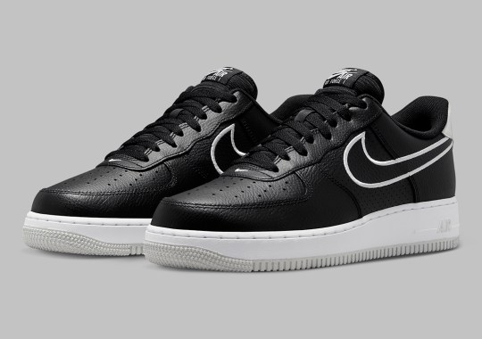 The Nike Air Force 1 Low Appears In A New “Black/White” Look