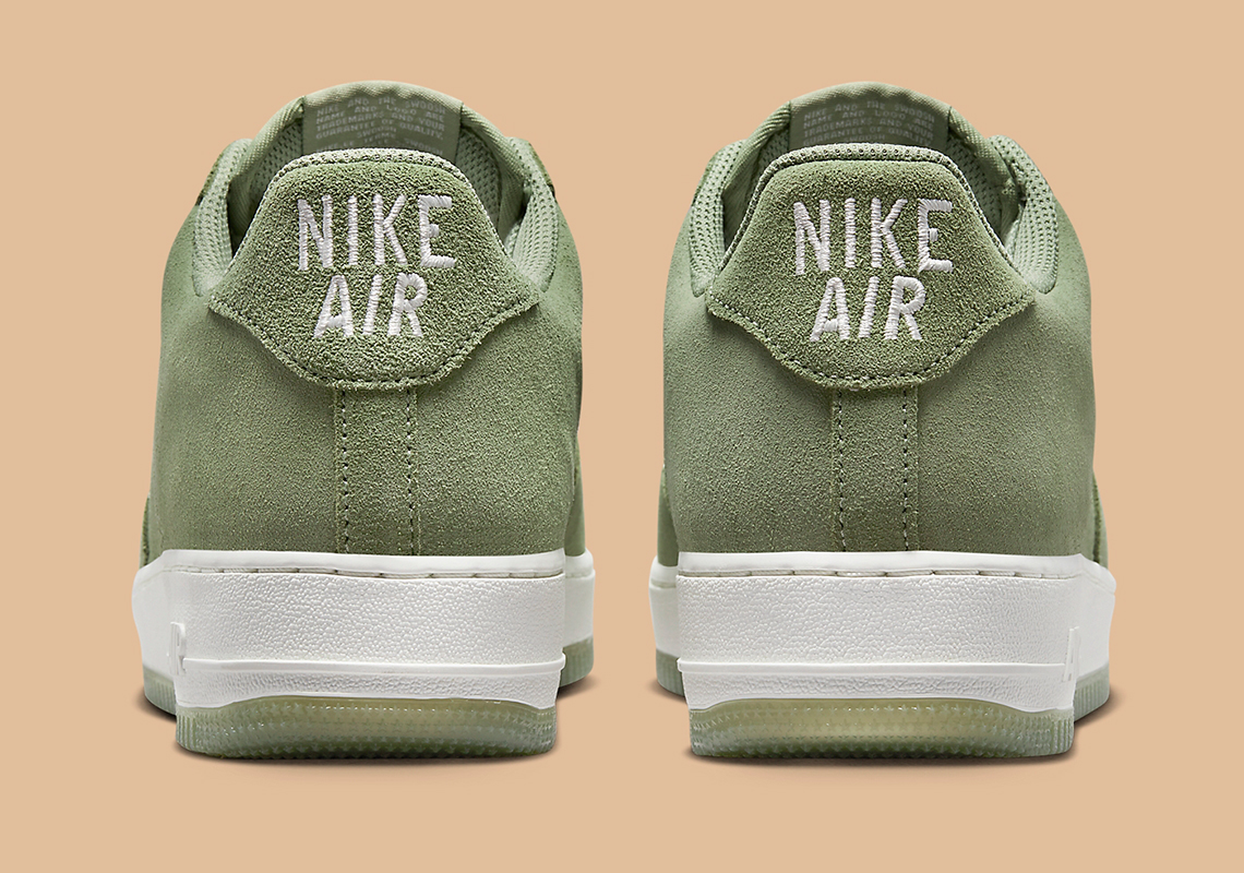 Nike Green and More Green Homage Air Force 1 Ostrich Pattern -  Sweden