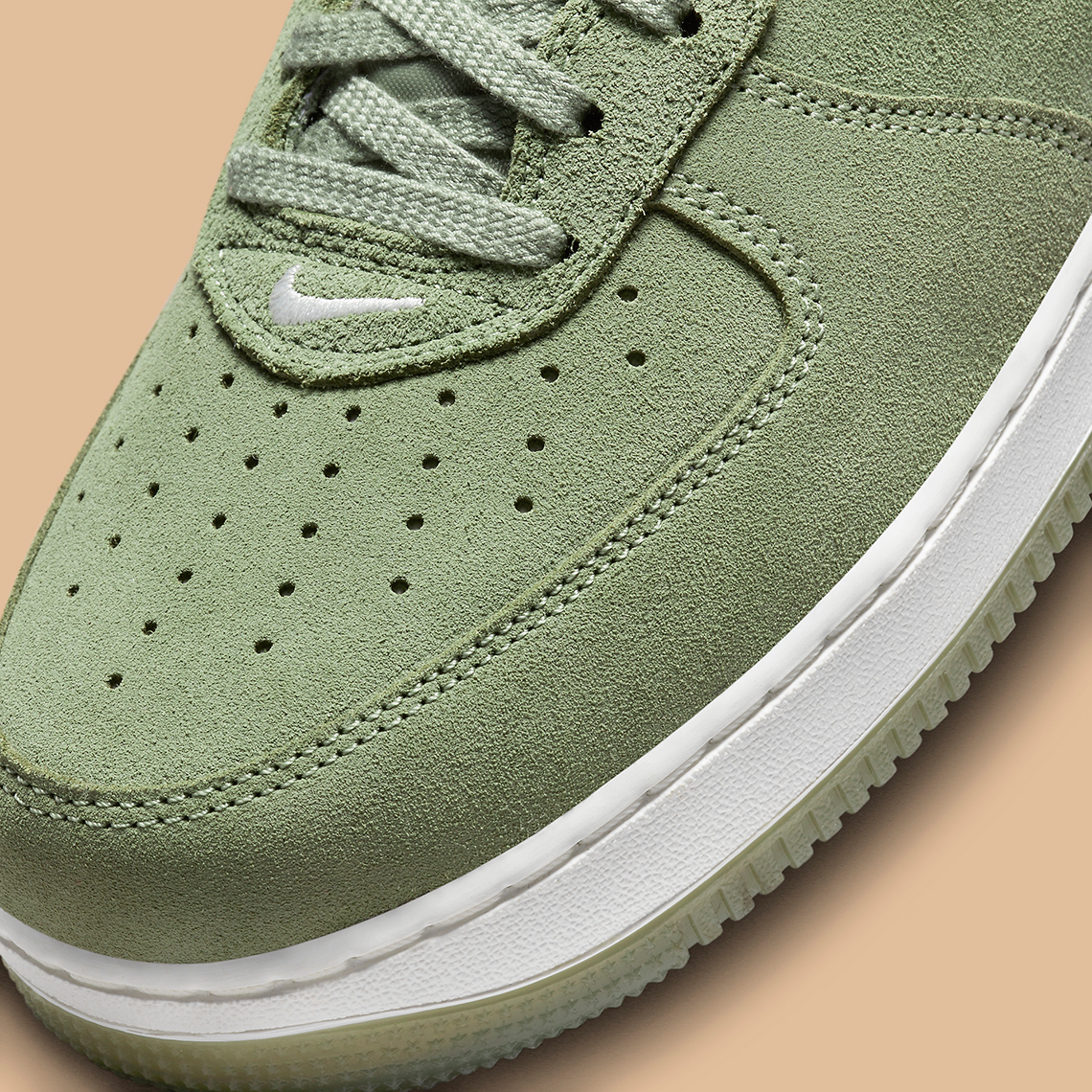 nike air force 1 low color of the month green suede dv0785 300 3