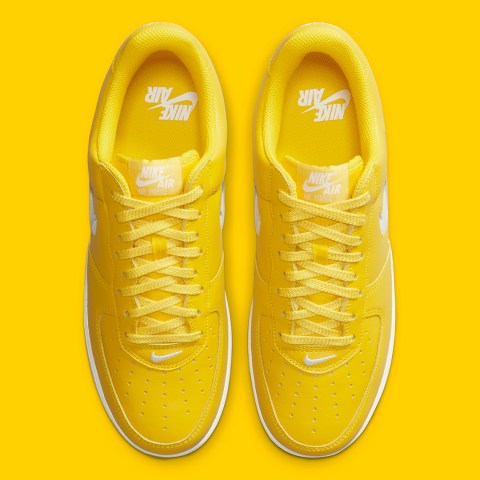 yellow air force 1 with charms
