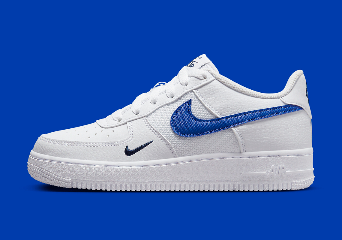 Nike Air Force 1 Low Gs White Royal Fn3875 100 1