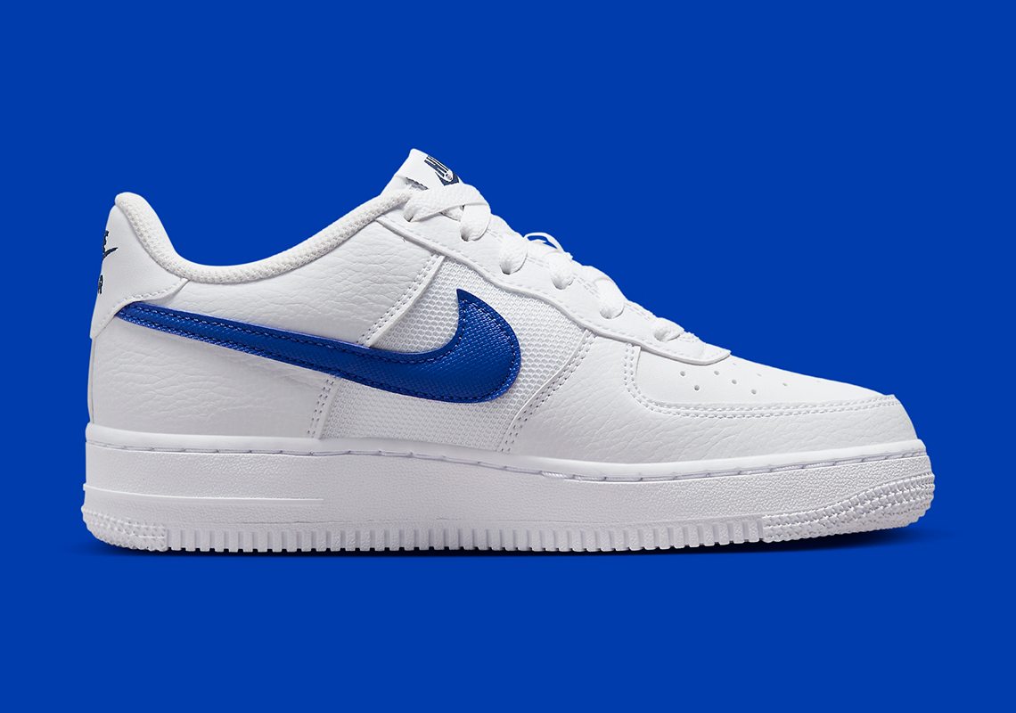 Nike Air Force 1 Low Gs White Royal Fn3875 100 5